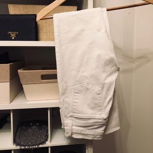 White J Brand skinny jeans